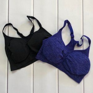 LOT of (2) Old Navy Active Sports Bras MEDIUM